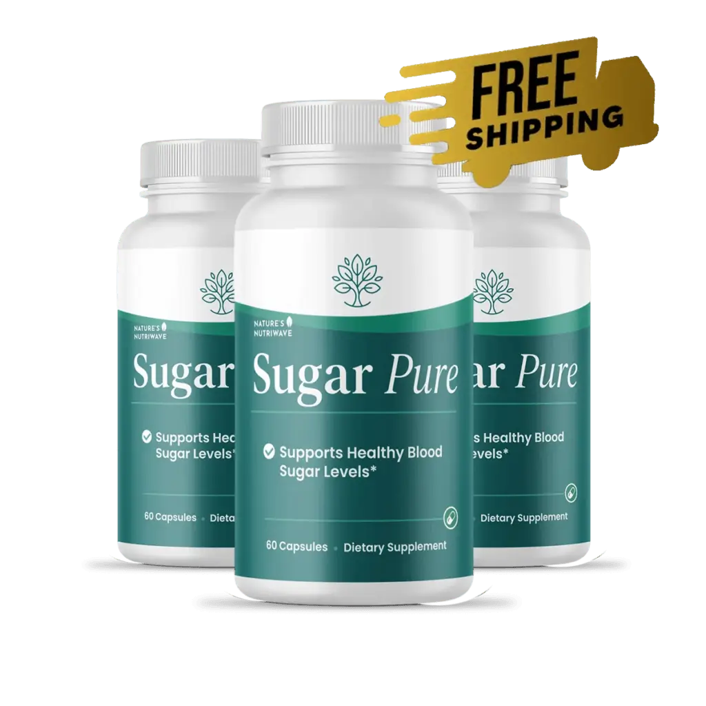 Three bottles of Sugar Pure