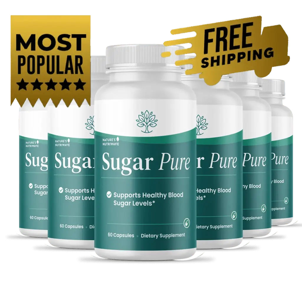 Six bottles of Sugar Pure