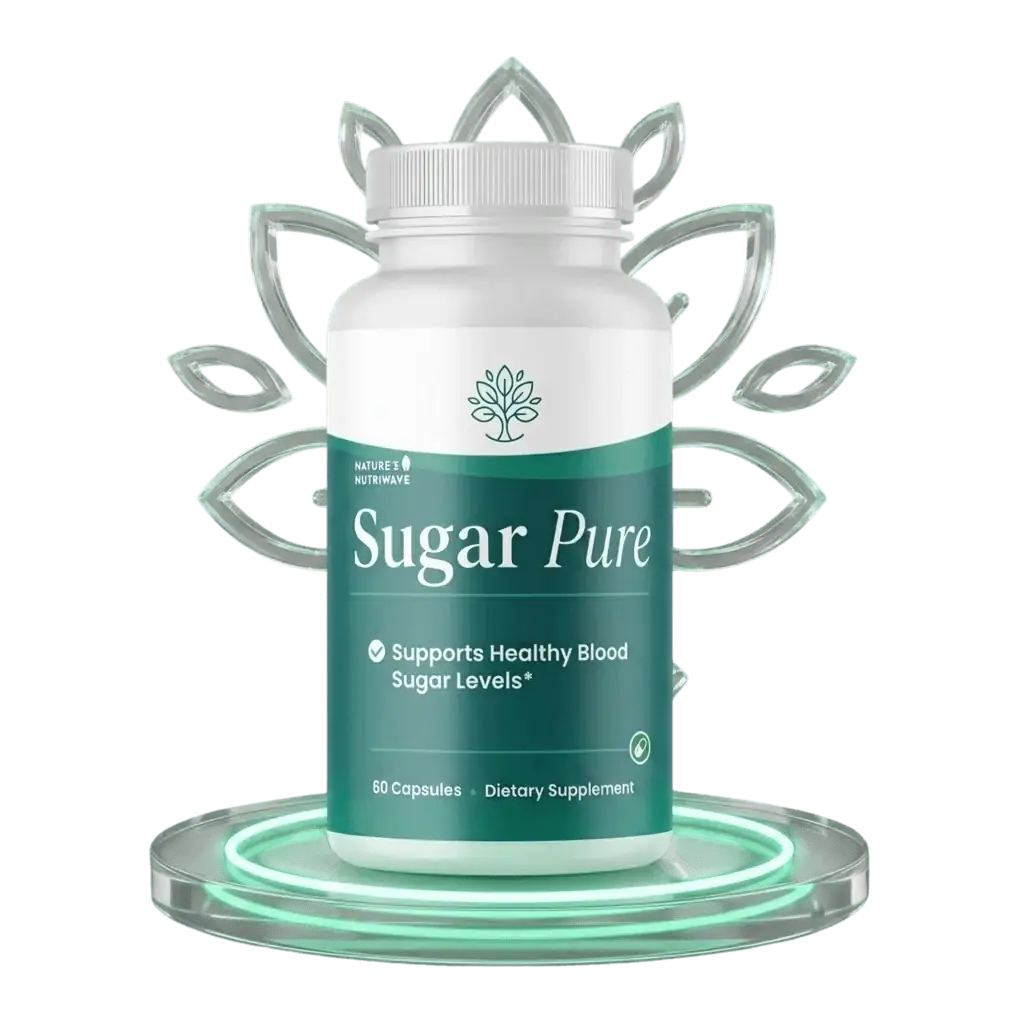 Sugar Pure supplement bottle